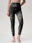 Starry geometric high-waisted yoga pants