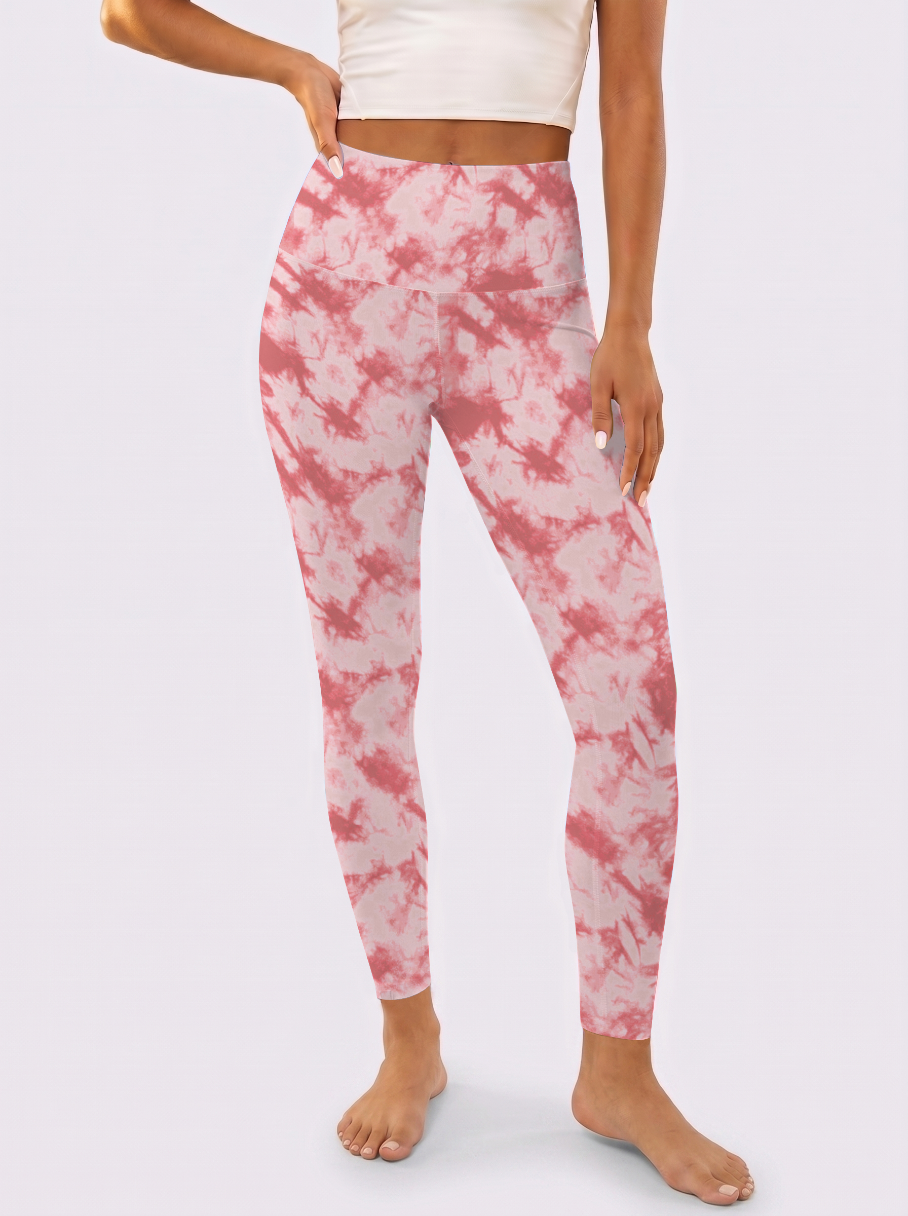 Pink Charm Printed Leggings