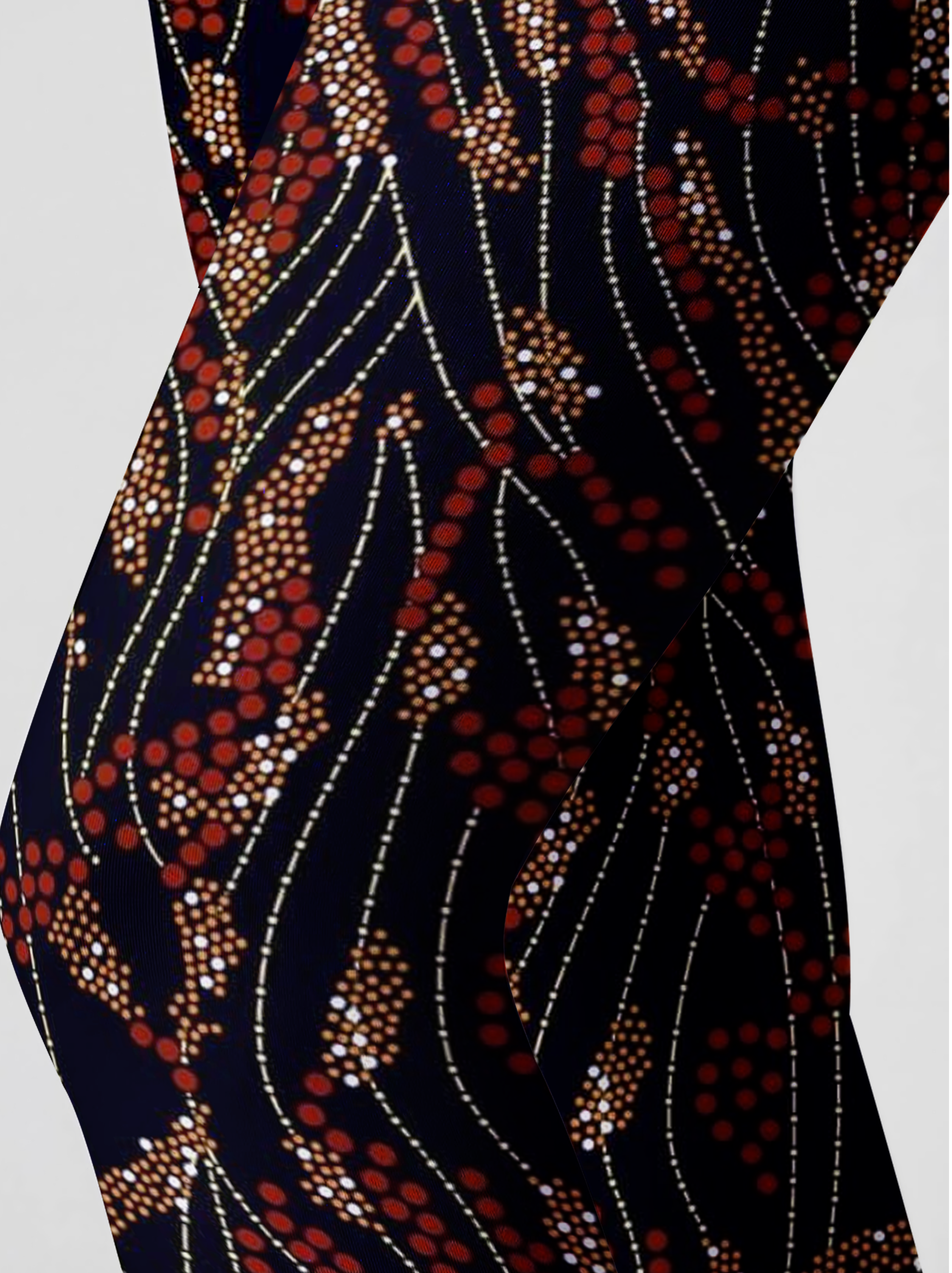 Aboriginal Dot Wave Leggings