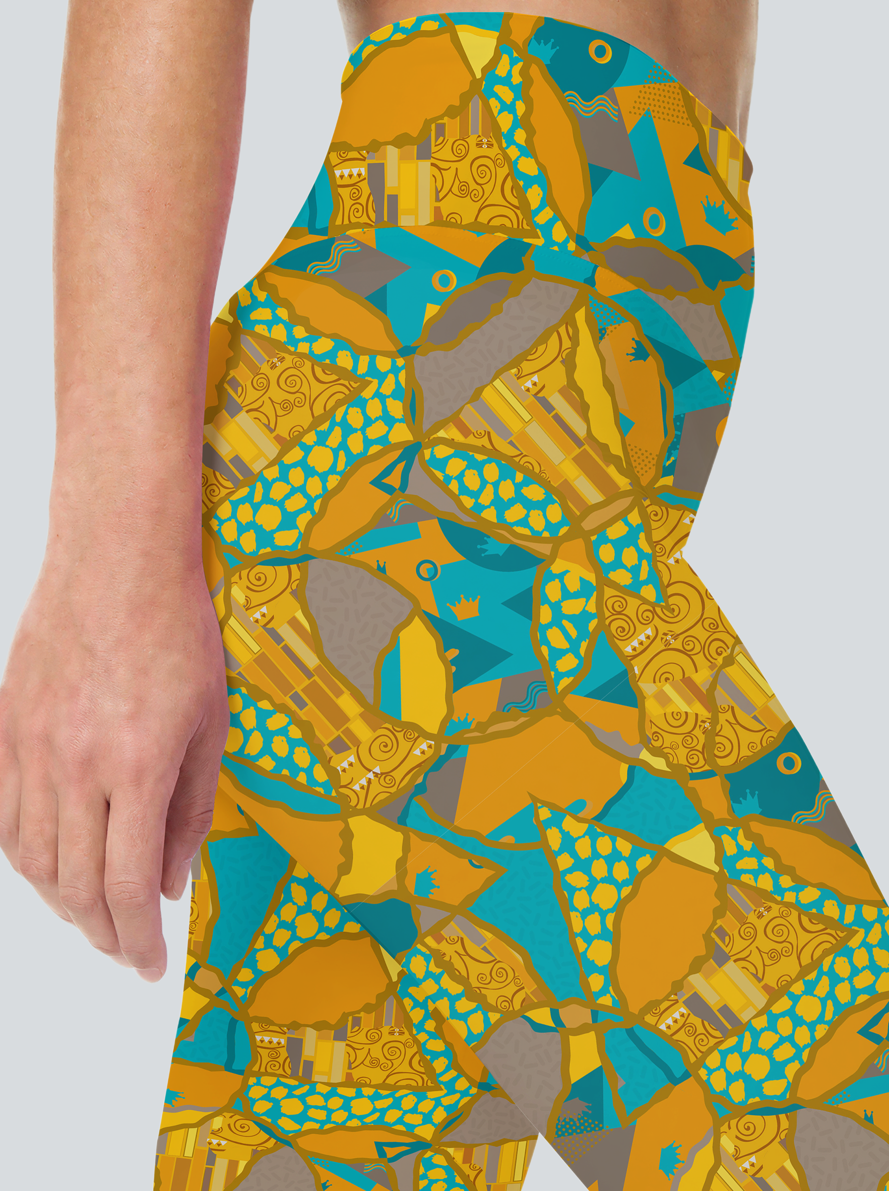 Klimt¡¯s Golden Mosaic Leggings