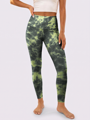 Dark Green Gradient Leggings
