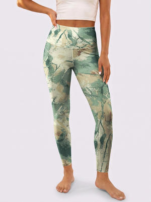 Forest Camo Gradient Leggings
