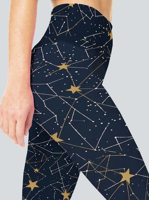 Stellar Constellation High-Waist Yoga Leggings