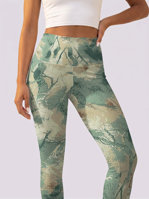 Forest Camo Gradient Leggings