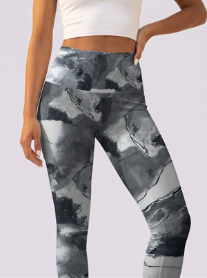 Ink Wash Gradient Leggings