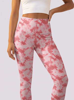 Pink Charm Printed Leggings