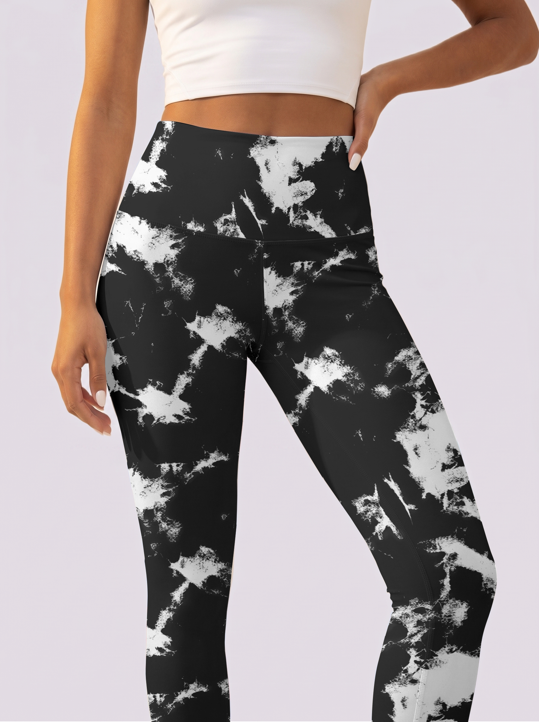 Pink Charm Printed Leggings