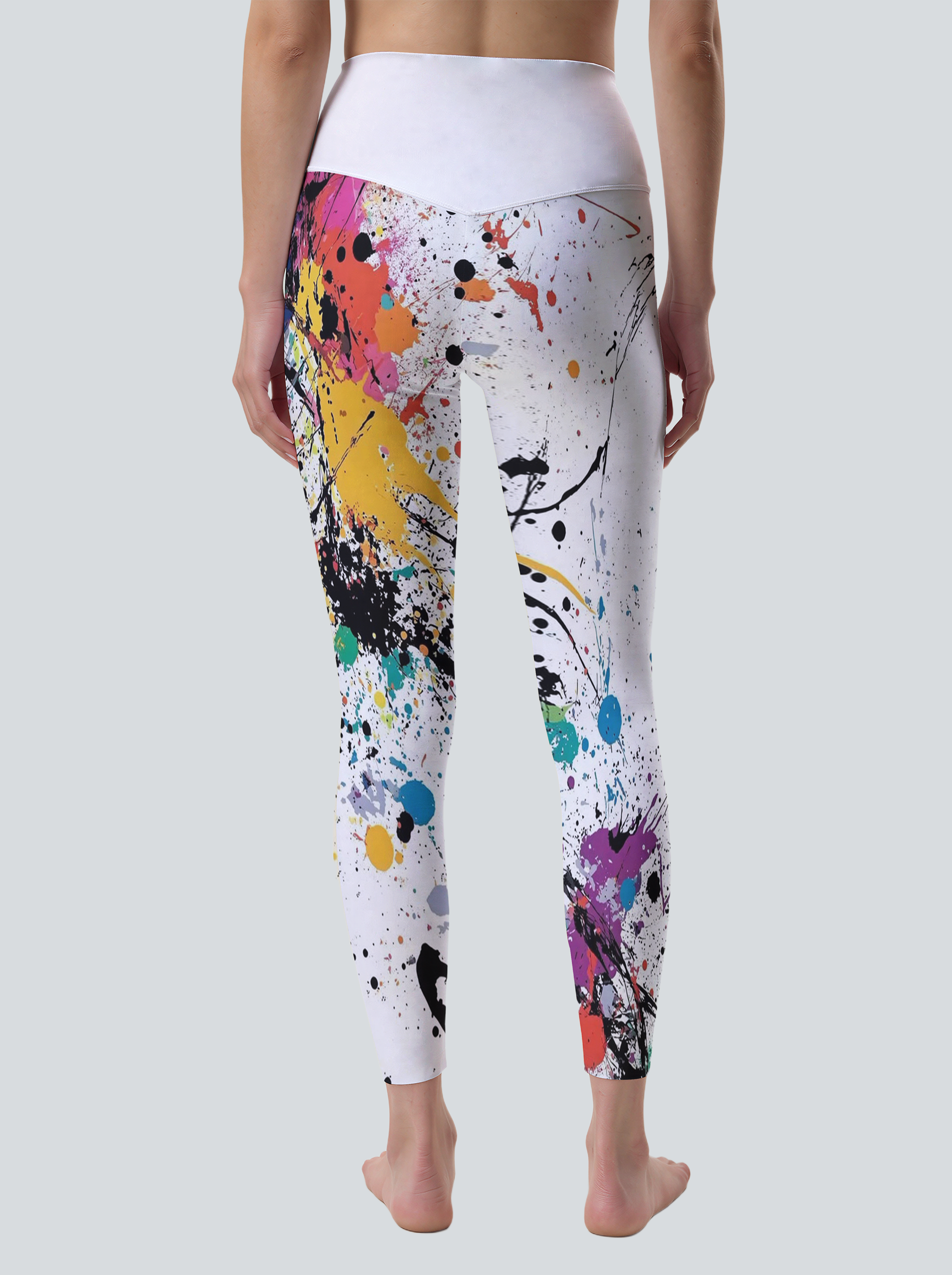 Artistic Spray Paint Performance Tights