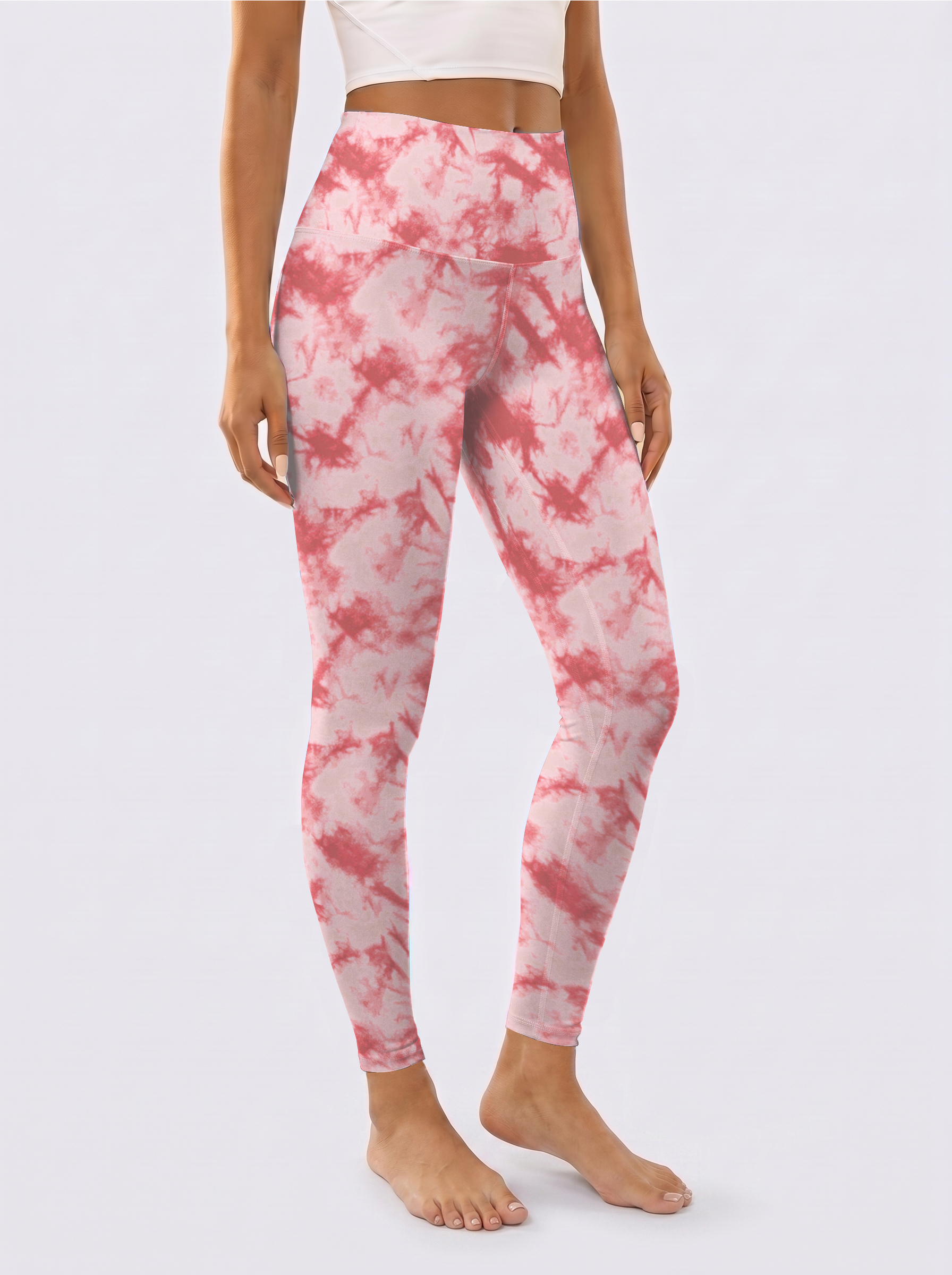 Pink Charm Printed Leggings