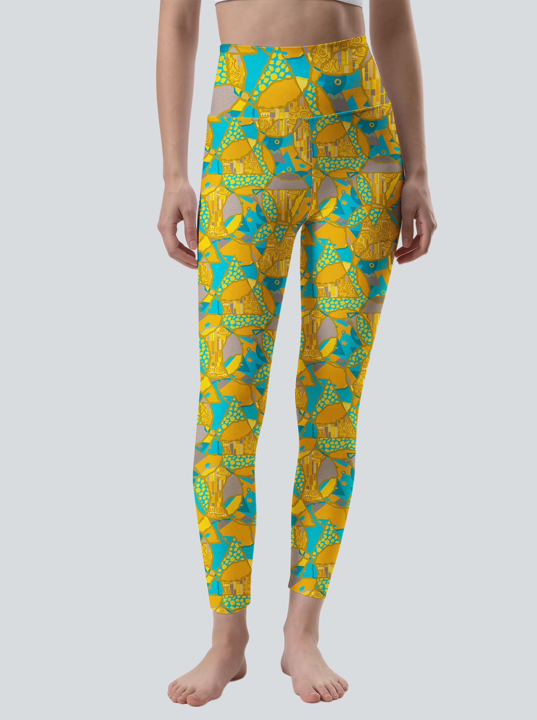 Klimt¡¯s Golden Mosaic Leggings