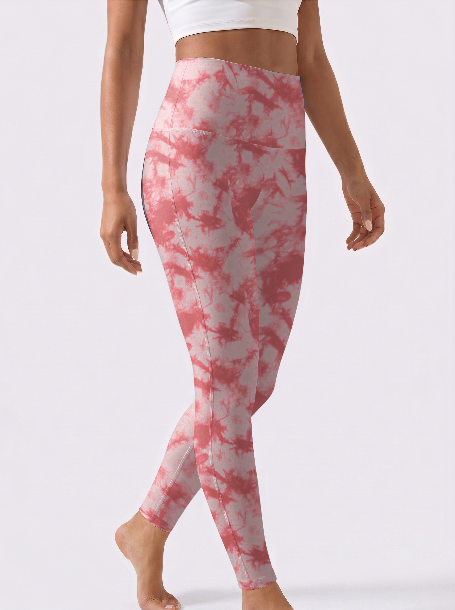Pink Charm Printed Leggings