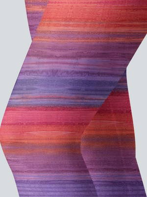 Sunset Texture Trend Yoga Pants