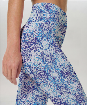 Blue Mist Speckle Gradient Leggings