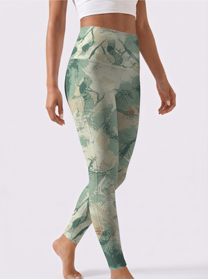 Forest Camo Gradient Leggings