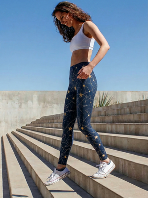Stellar Constellation High-Waist Yoga Leggings