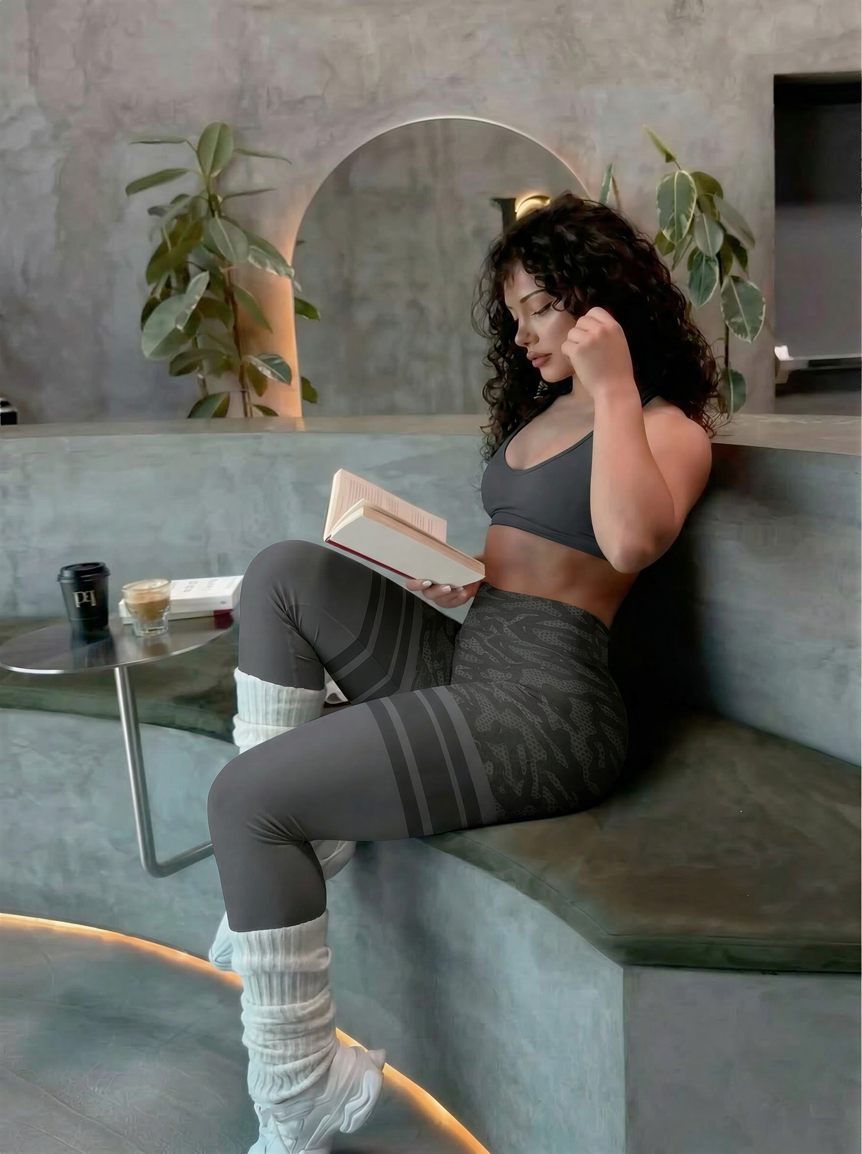 Tactical Camo Stripe Leggings