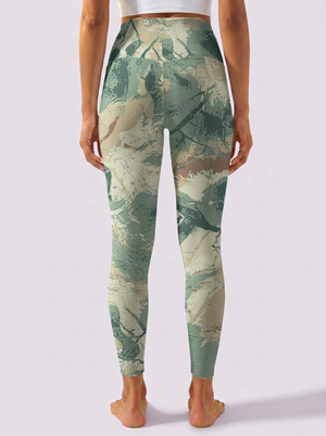 Forest Camo Gradient Leggings