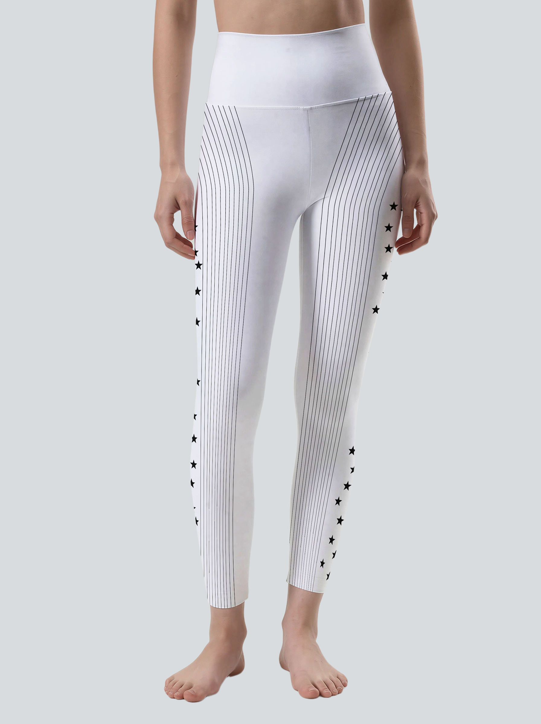 Minimal Star Line Active Leggings