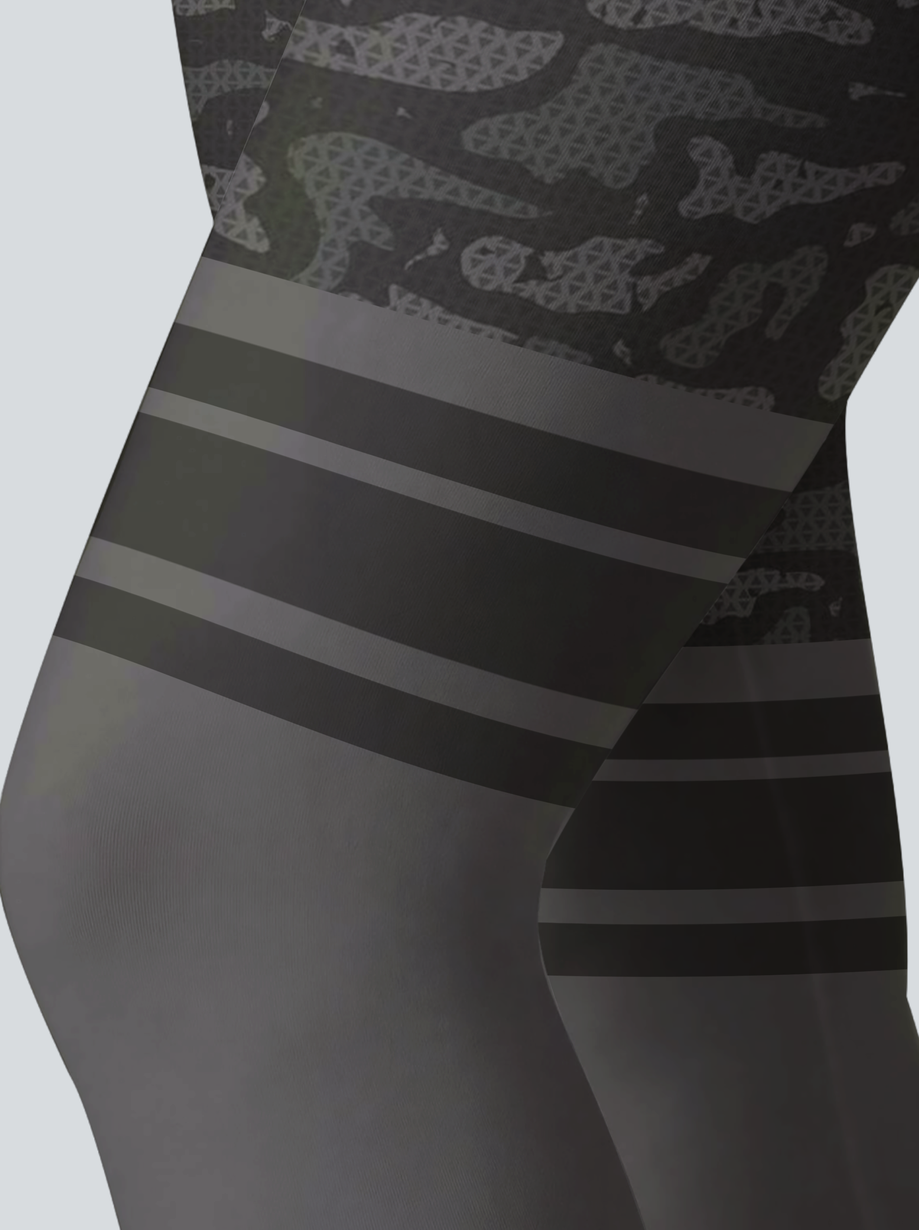 Tactical Camo Stripe Leggings
