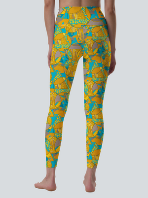 Klimt¡¯s Golden Mosaic Leggings