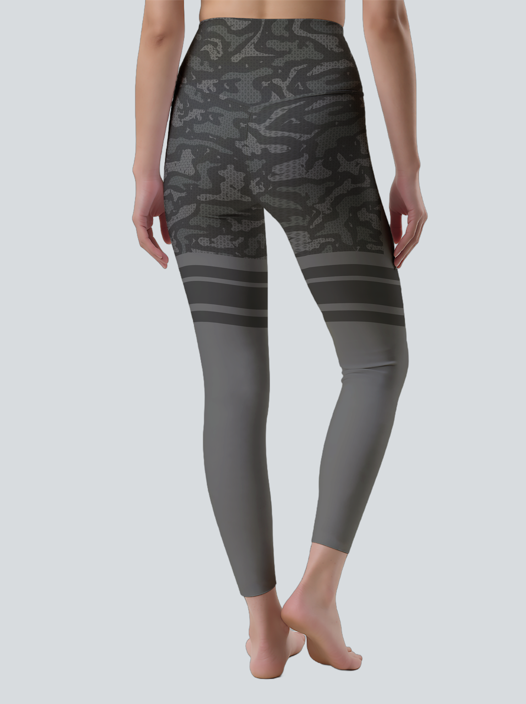 Tactical Camo Stripe Leggings