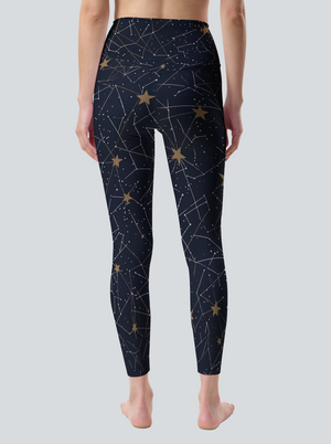Stellar Constellation High-Waist Yoga Leggings