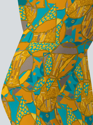 Klimt¡¯s Golden Mosaic Leggings