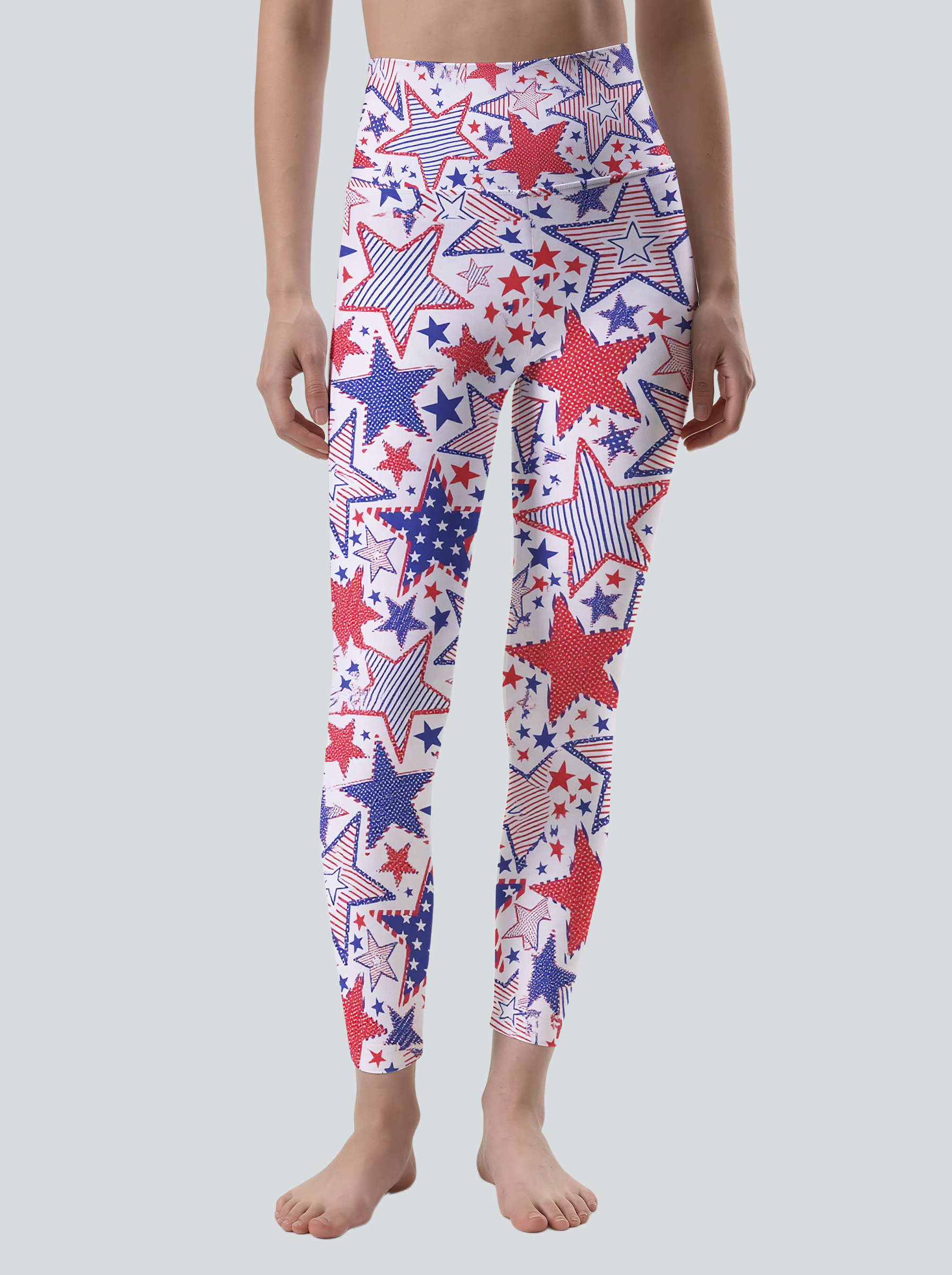 Vintage Americana Star Leggings