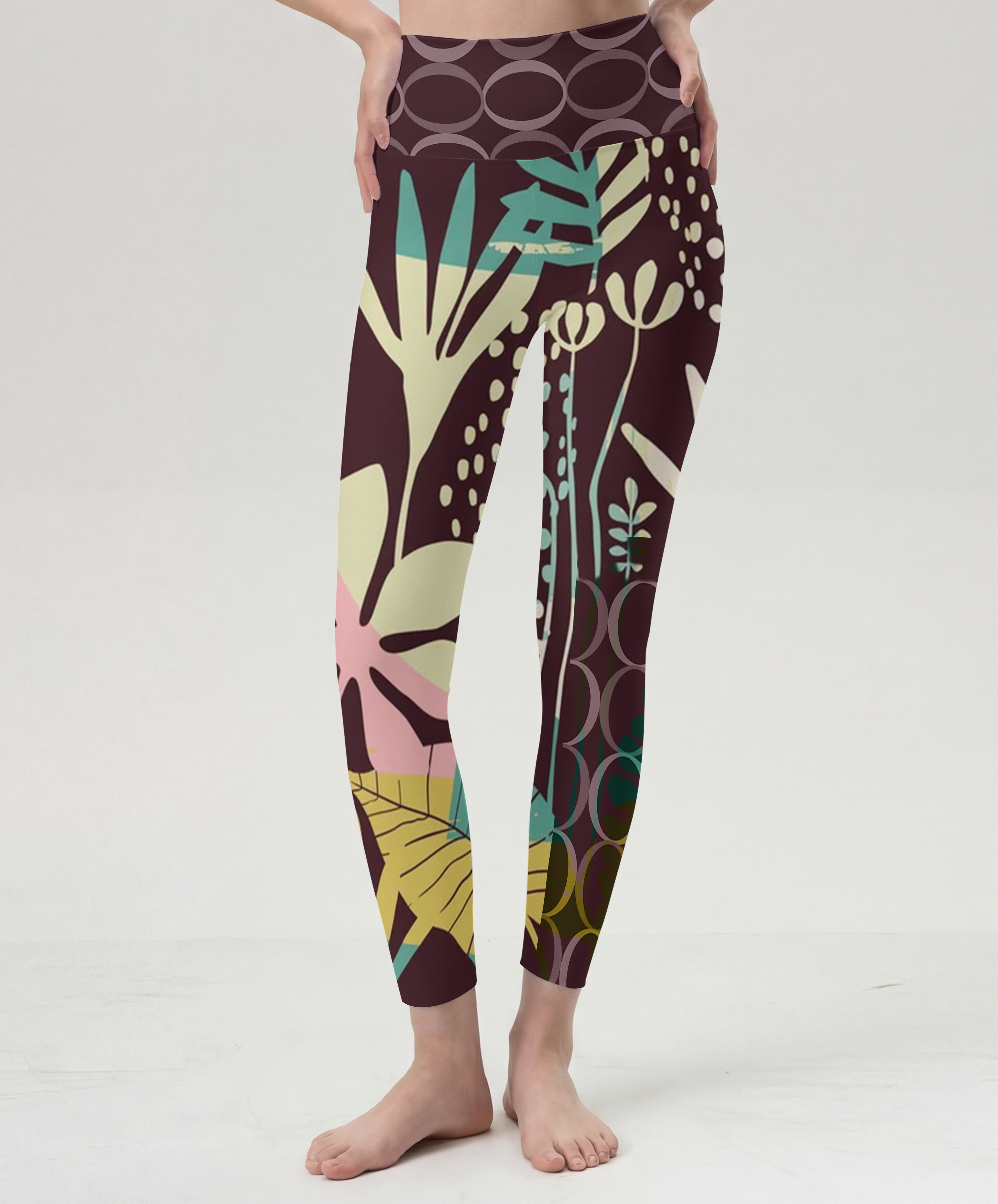 Pop Jungle Silhouette Leggings