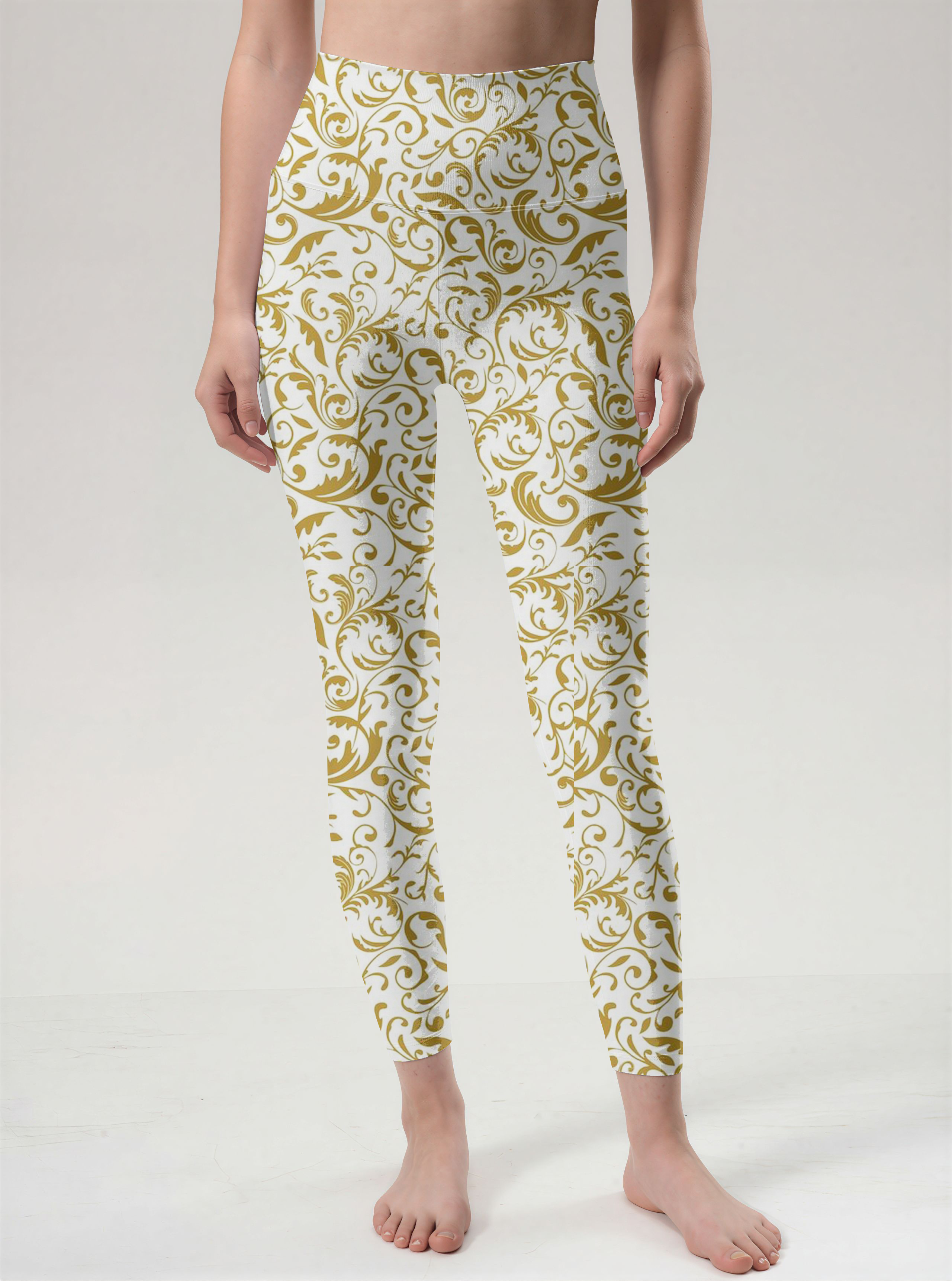 Gold Vine Performance Tights