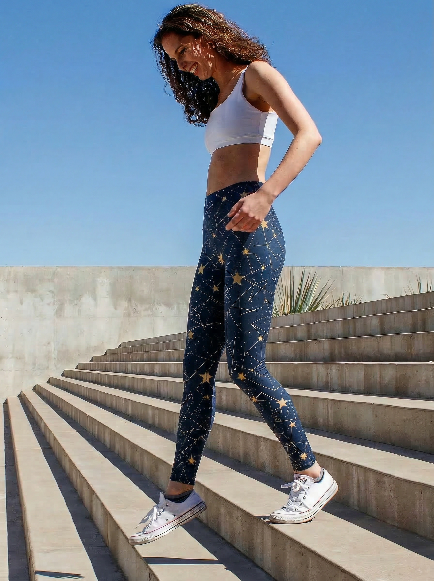 Stellar Constellation High-Waist Yoga Leggings