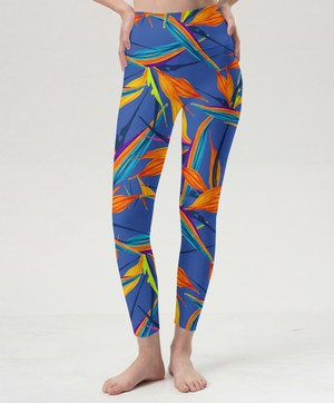 Tropical Flame Leggings