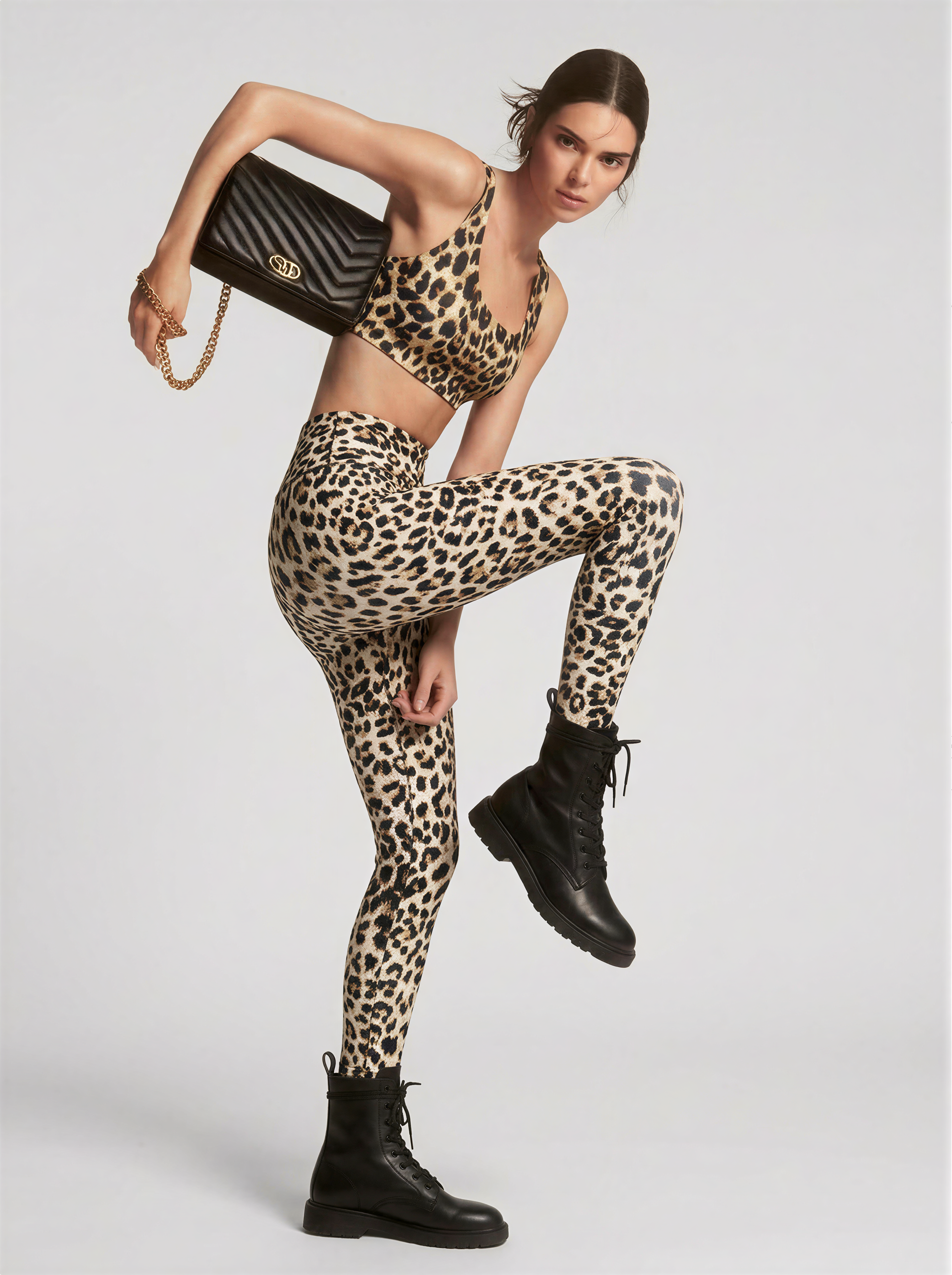 Wild Leopard High-Waist Leggings